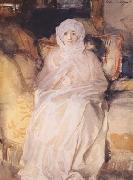 John Singer Sargent Mrs.Gardner in White (mk18) oil painting on canvas